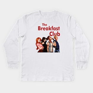 breakfast club Kids Long Sleeve T-Shirt